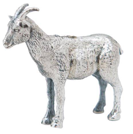 Серебряная статуэтка Коза