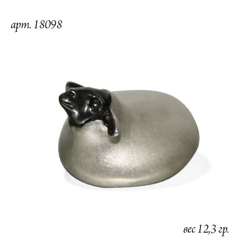 Серебряная статуэтка Овечка (Подарок на Год Овцы)Фото 12247-02.jpg