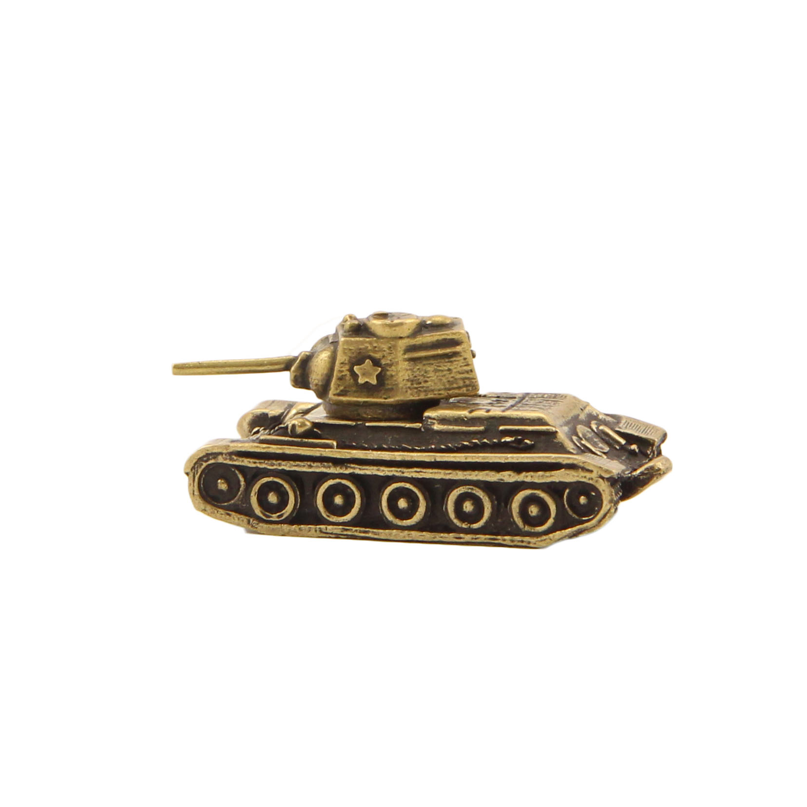 Бронзовая статуэтка Танк Т-34-76 обр. 1942 годаФото 12492-04.jpg