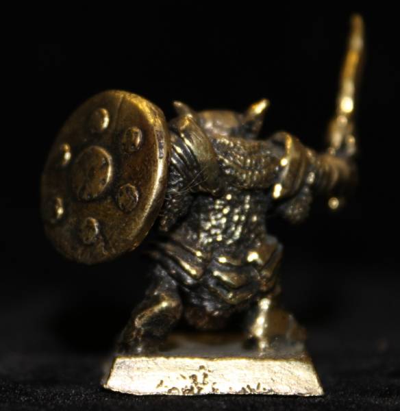 Бронзовая статуэтка Бронегоблин  (серия гномы)Фото 12612-04.jpg