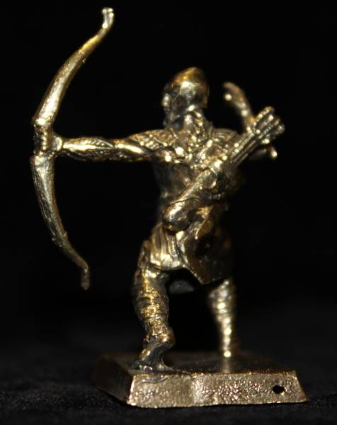 Бронзовая статуэтка Эльф (серия гномы)Фото 12613-04.jpg