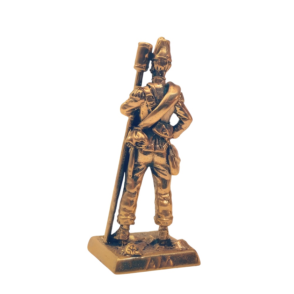 Бронзовая статуэтка Артиллерист (серия Французская пехота 1853-1856 гг..)Фото 13510-03.jpg
