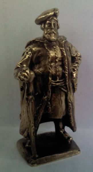 Бронзовая статуэтка Начальный человек (серия Стрельцы 17-го века)