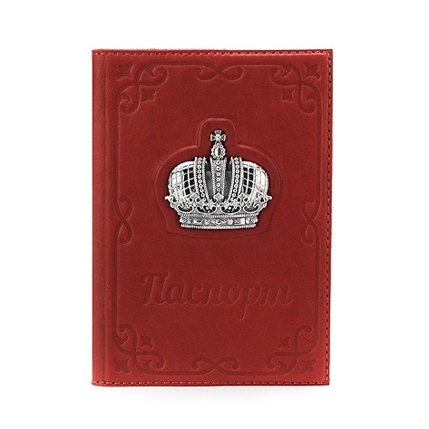 Обложка для паспорта Корона