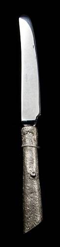 Серебряный нож столовый