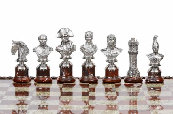 Бронзовые шахматы 1812