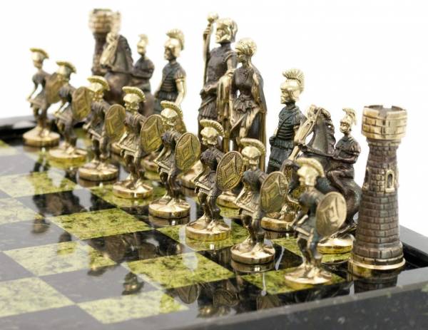 Бронзовые шахматы Римские