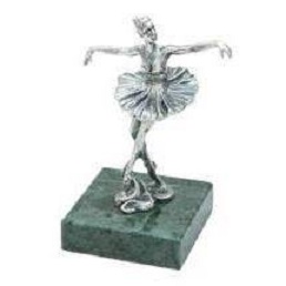 Серебряная статуэтка Балерина