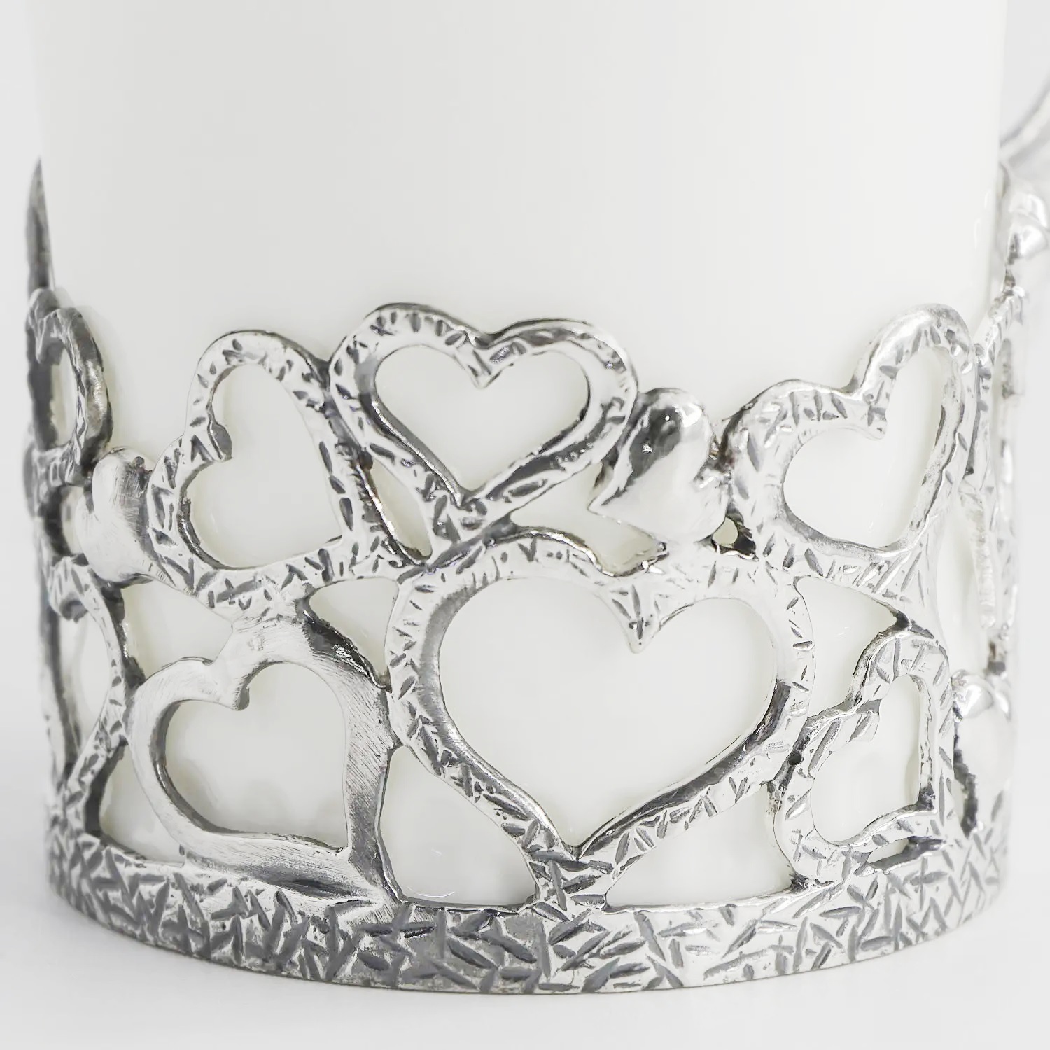 Серебряная кофейная чашка Сердечко с чернениемФото 14635-02.jpg