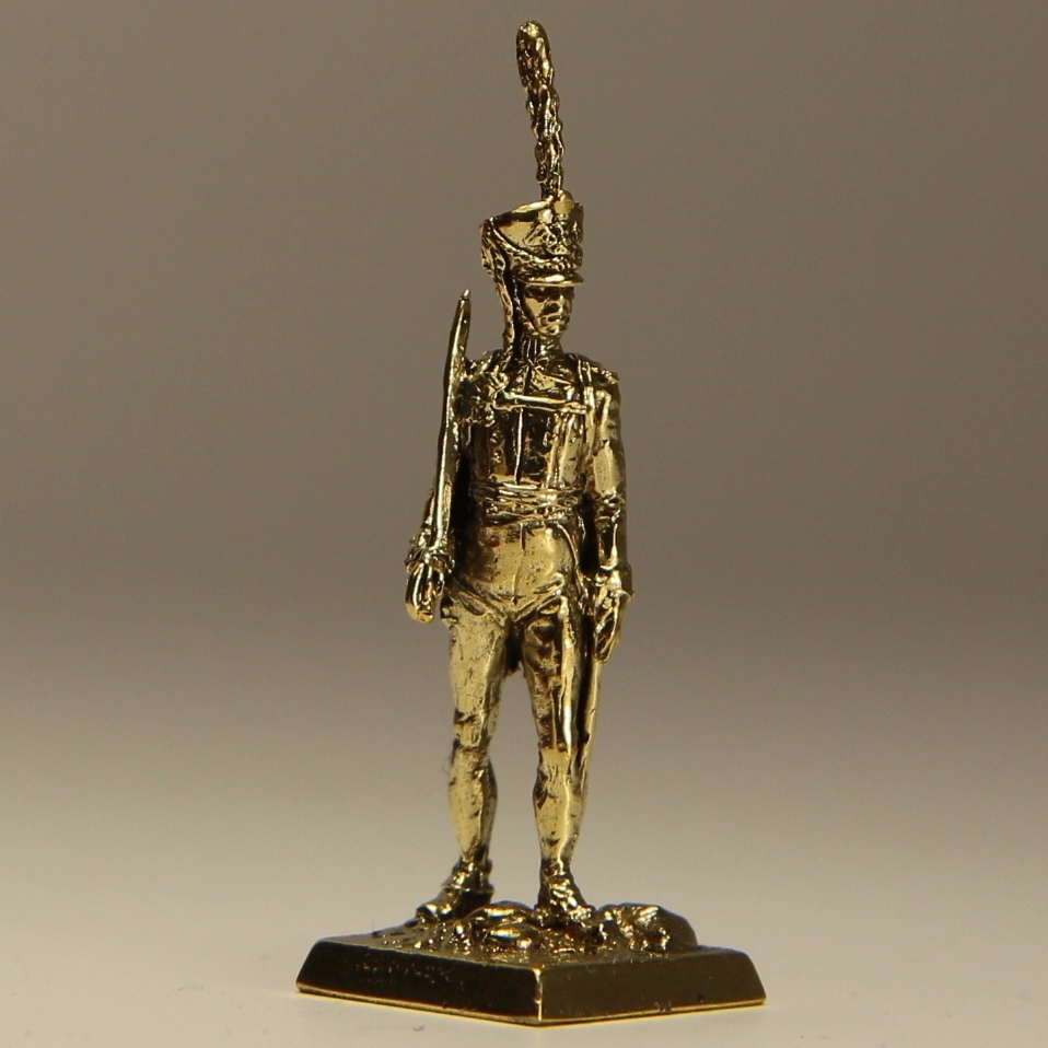 Бронзовая статуэтка Офицер Лейб Гвардии Литовского полка (серия РИА 1812 года)
