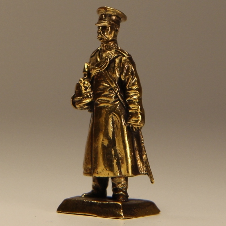 Бронзовая статуэтка Офицер пехотного полка (серия РИА 1853-1856 гг..)Фото 14674-02.jpg