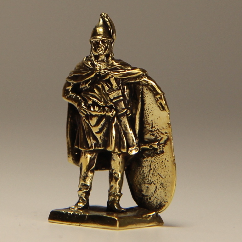 Бронзовая статуэтка Воин со щитом (серия Боспорское царство)