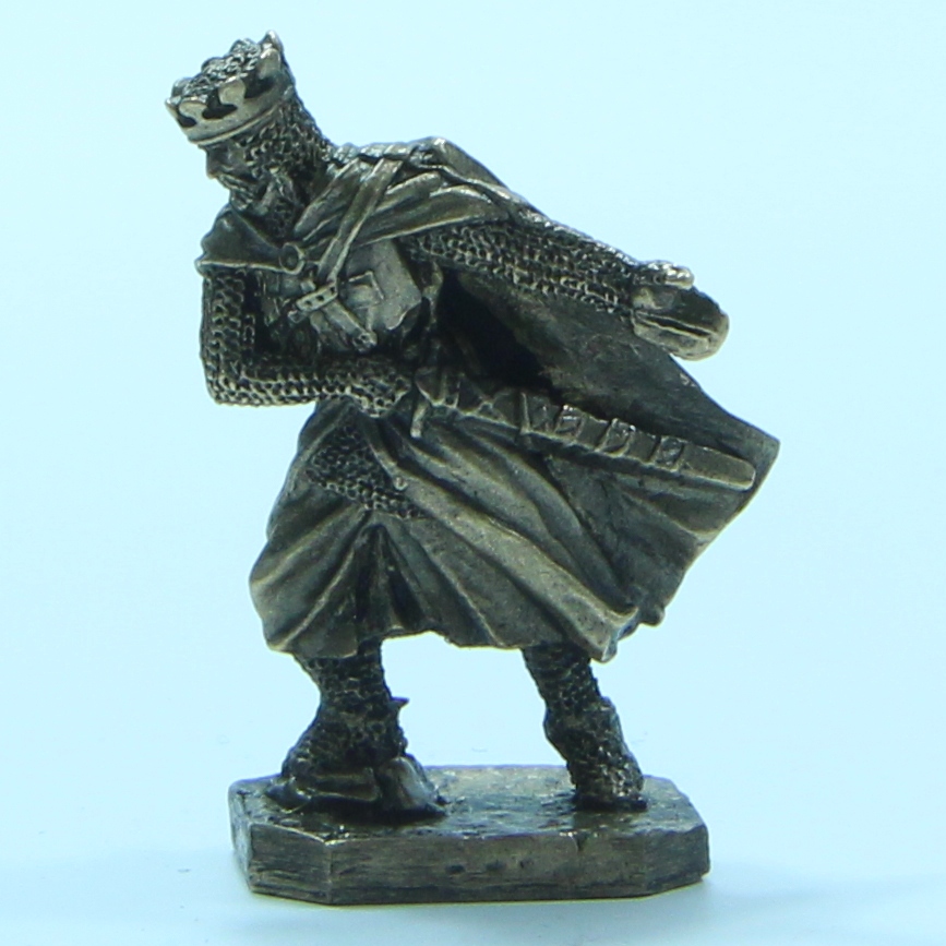 Бронзовая статуэтка Крестоносец с мечом (серия Крестовые походы. Командная группа)