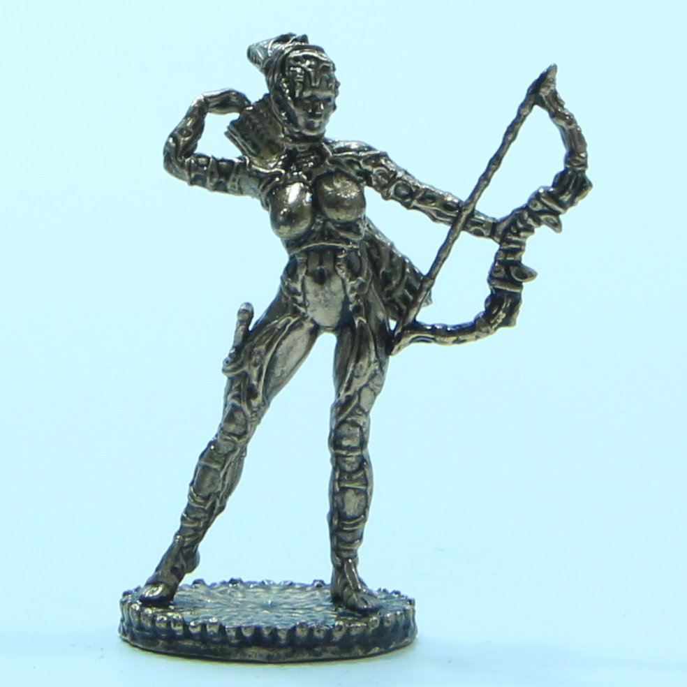 Бронзовая статуэтка Gigergirl лучник (серия Gigergirls)Фото 15080-01.jpg
