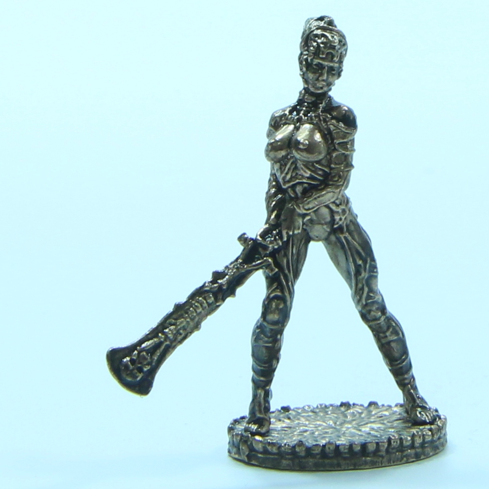 Бронзовая статуэтка Gigergirl с мечом (серия Gigergirls)Фото 15083-01.jpg