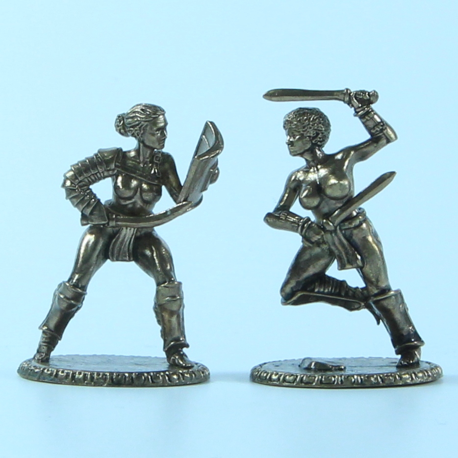 Бронзовые статуэтки Женщины гладиаторы (серия Gladiatress)