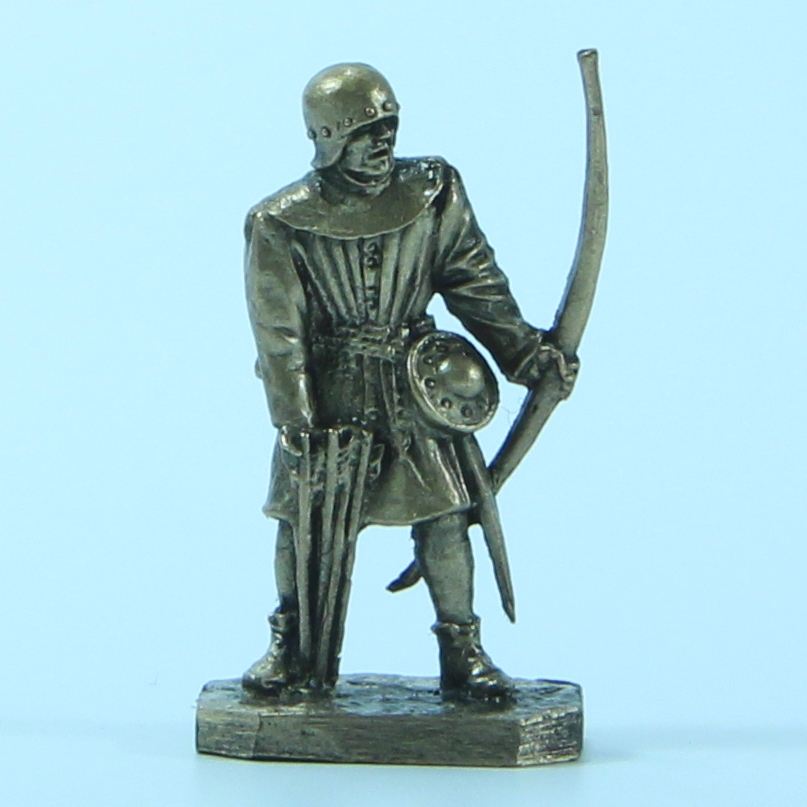Бронзовая статуэтка Рыцарь с луком (серия Война Роз)