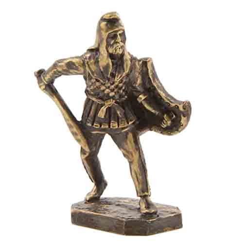 Бронзовая статуэтка Воин с кописом и щитом (серия Персы)Фото 15243-01.jpg