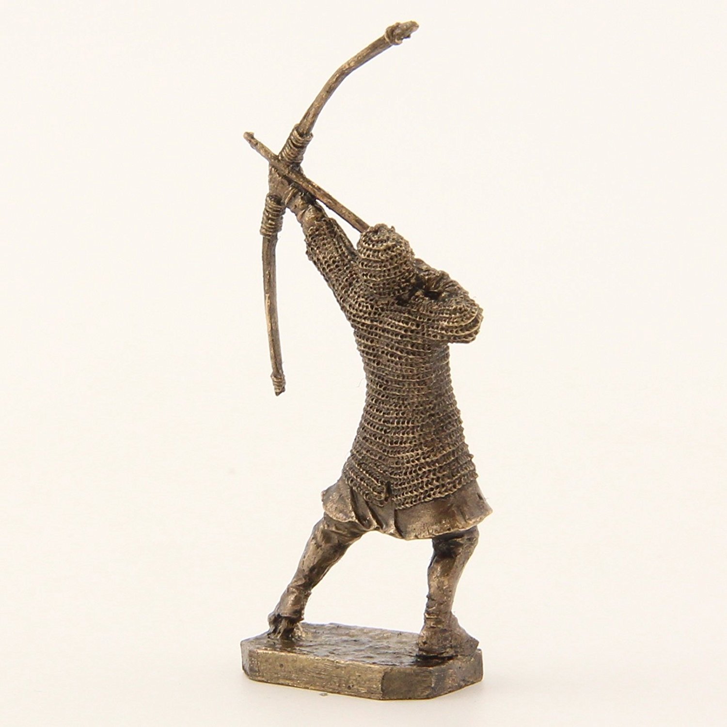 Бронзовая статуэтка Лучник (серия Крестоносцы под стенами Акры)Фото 15255-05.jpg