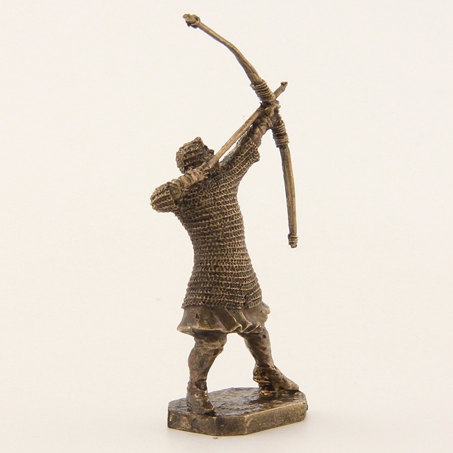 Бронзовая статуэтка Лучник (серия Крестоносцы под стенами Акры)Фото 15255-06.jpg