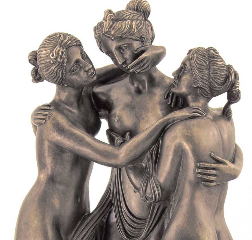 Бронзовая скульптурная группа Три грацииФото 15378-02.jpg