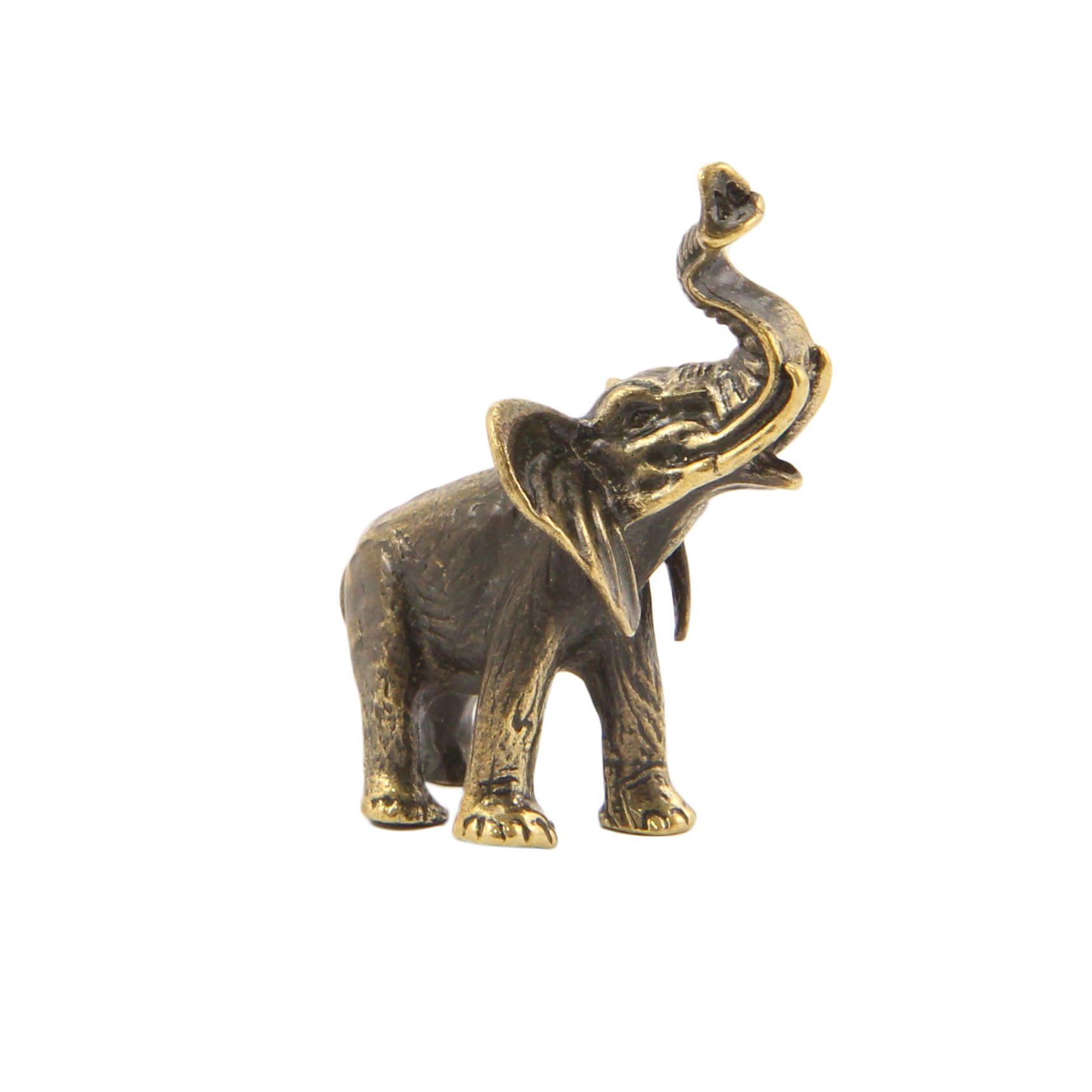 Бронзовый сувенир слон маленькийФото 15435-04.jpg