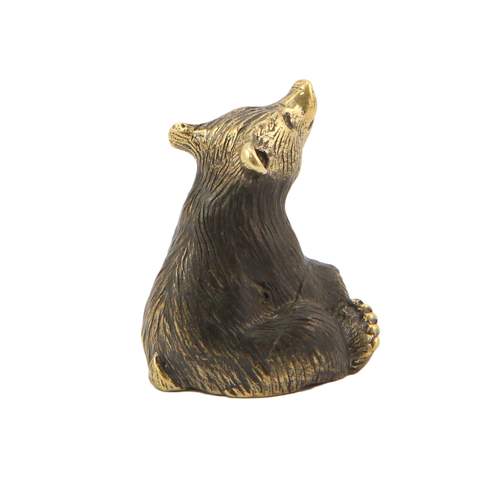 Бронзовый сувенир медведь сидячийФото 15436-05.jpg