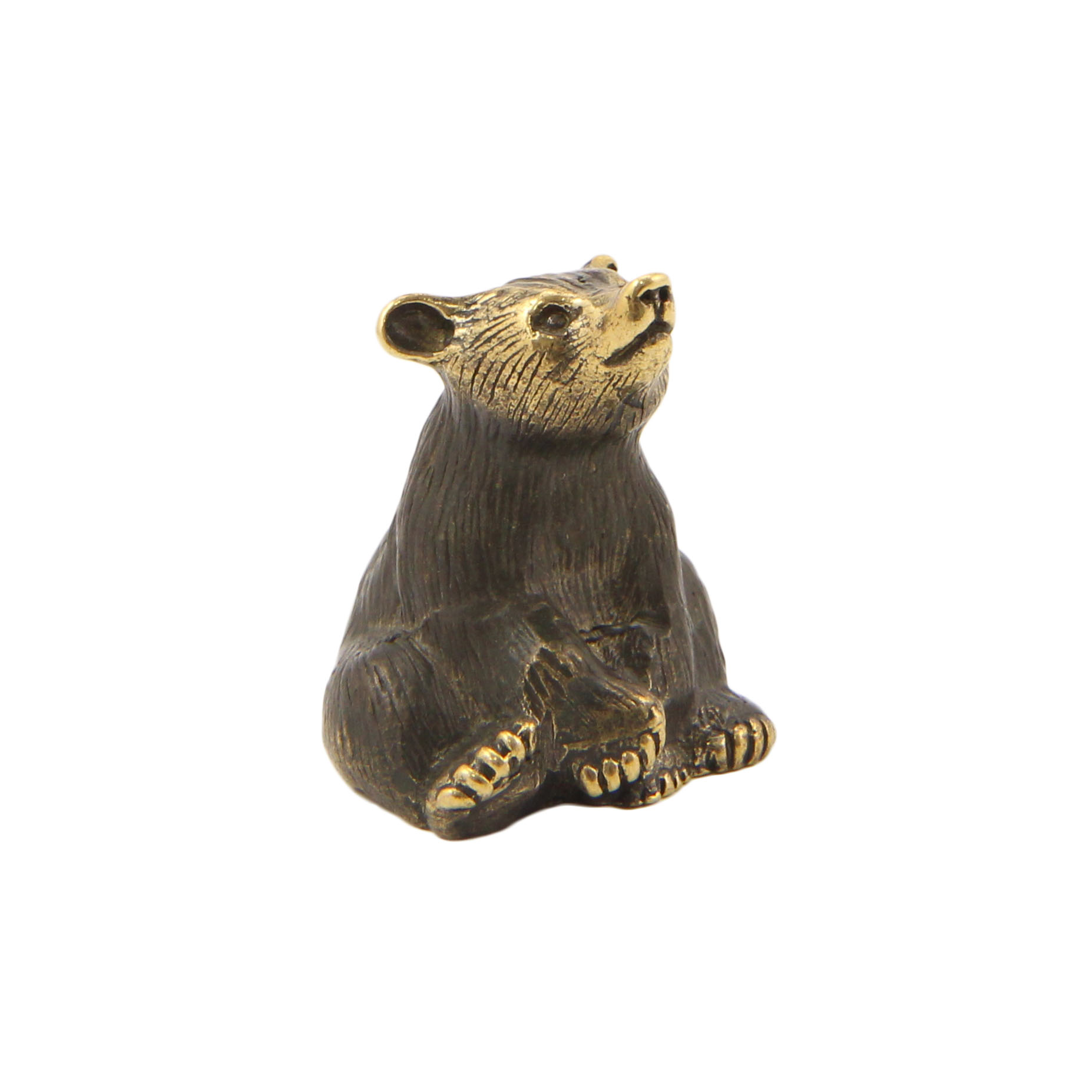 Бронзовый сувенир медведь сидячийФото 15436-06.jpg