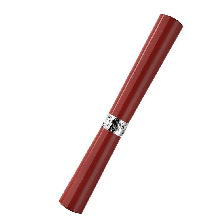 Серебряная ручка роллер Lips Kit