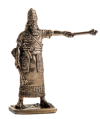 Бронзовая статуэтка  Царь Ассирии (серия Древняя Ассирия)