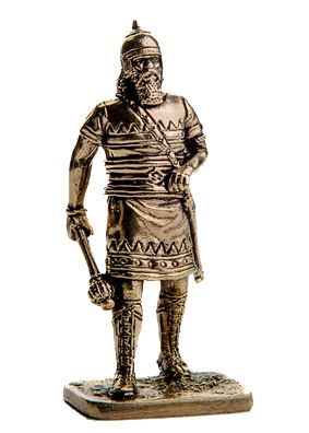 Бронзовая статуэтка Военночальник (серия Древняя Ассирия)