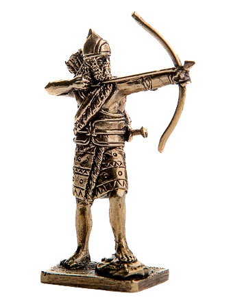 Бронзовая статуэтка Лучник (серия Древняя Ассирия)