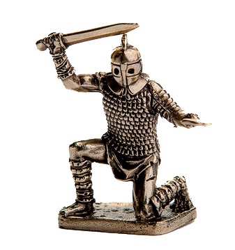 Бронзовая статуэтка Скиссор (серия Гладиаторы Древнего Рима)
