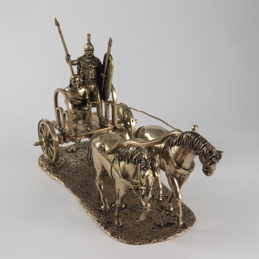 Бронзовая статуэтка Кельтская колесница (серия Кельты)Фото 15979-01.jpg