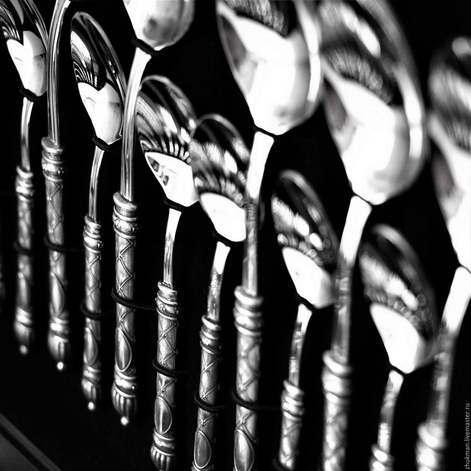 Набор столовых приборов на 6 персон Королевская лилия (снято с производства)Фото 16350-06.jpg