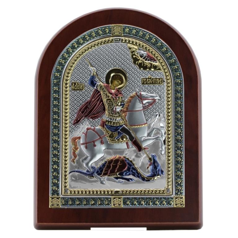 Икона Святой Георгий Победоносец 7,5*11 (снято с производства)