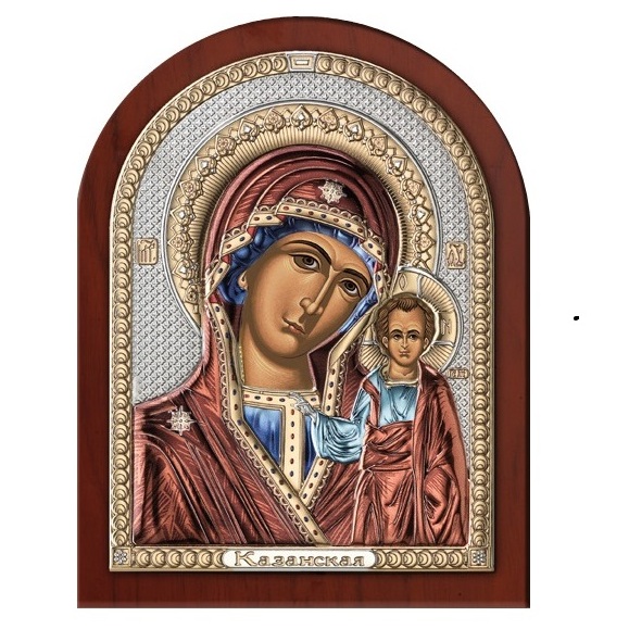 Икона Казанская Божья Матерь 4,5*6,5