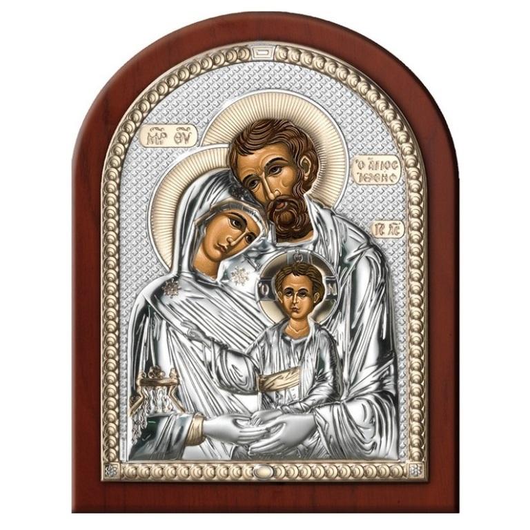 Икона Святое Семейство 4,5*6,5 (снято с производства)