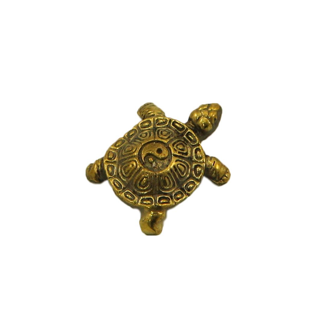 Бронзовый кошельковый сувенир Черепаха Инь-ЯньФото 17076-02.jpg