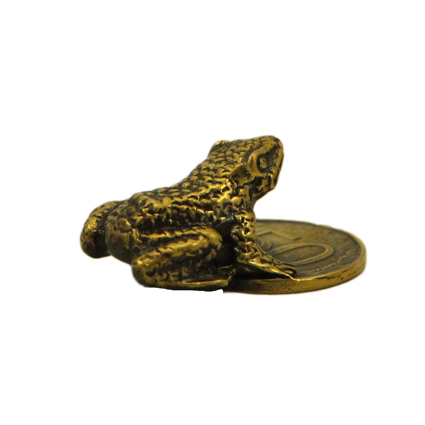 Бронзовая статуэтка Лягушка с монетой Фото 17081-05.jpg