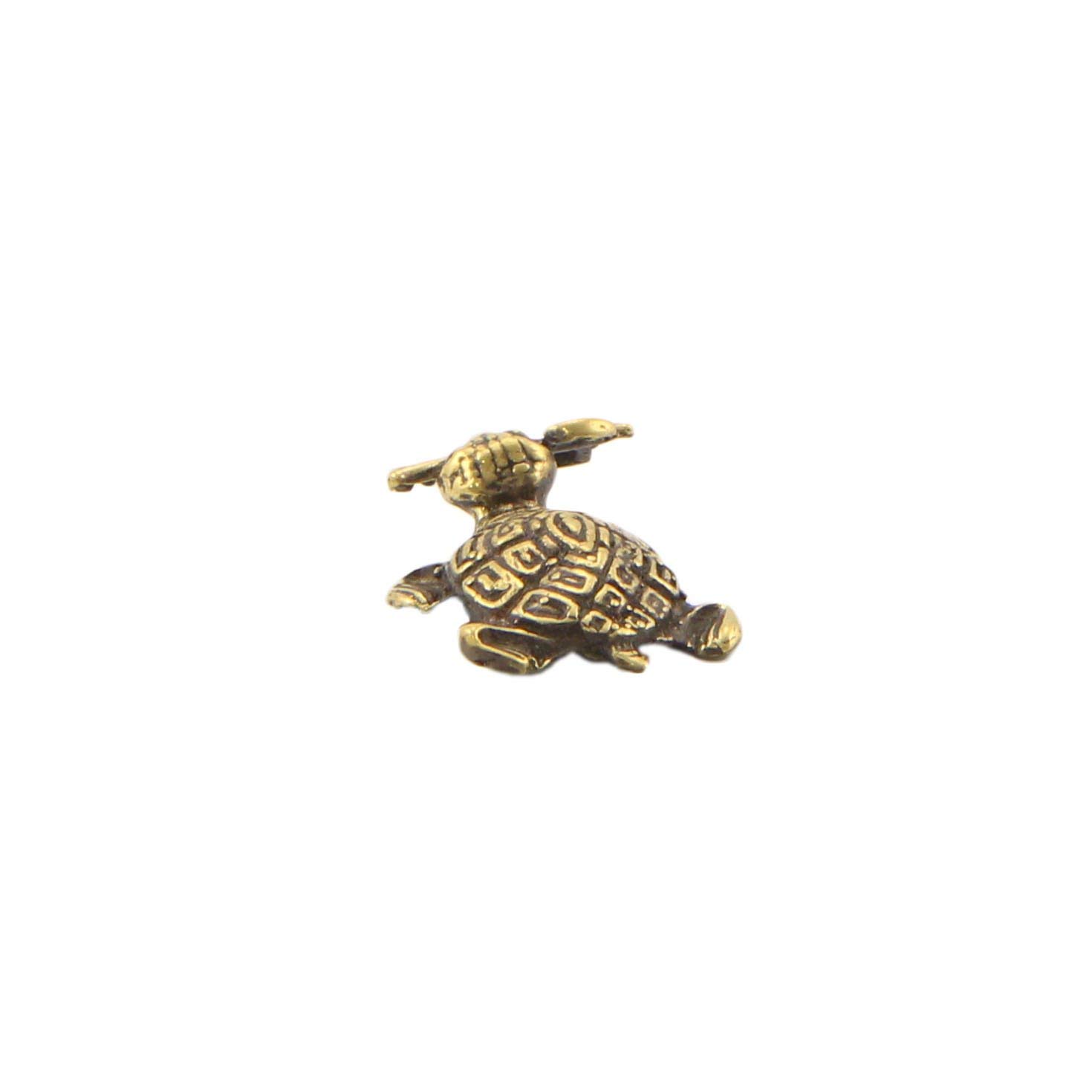 Бронзовая мини статуэтка Черепаха с золотым ключикомФото 17082-01.jpg