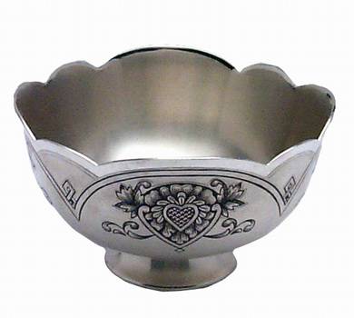 Серебряная ваза для салата(снято с производства)