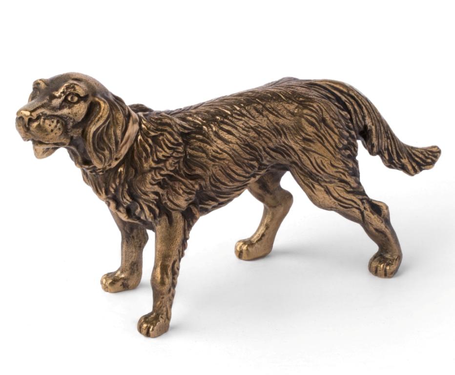 Бронзовая скульптура Охотничья собакаФото 17436-03.jpg