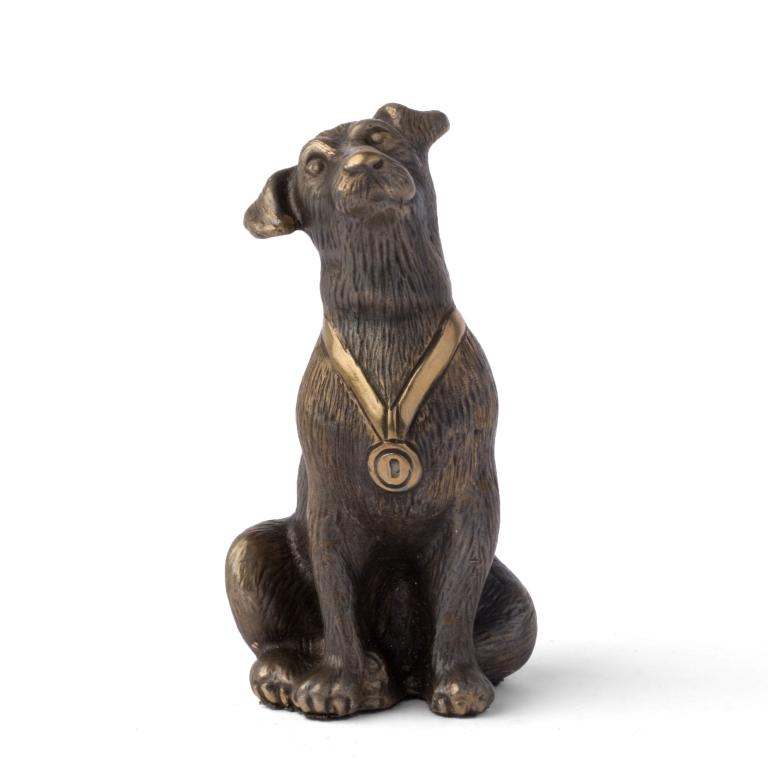 Бронзовая скульптура Собака ПобедительФото 17514-01.jpg