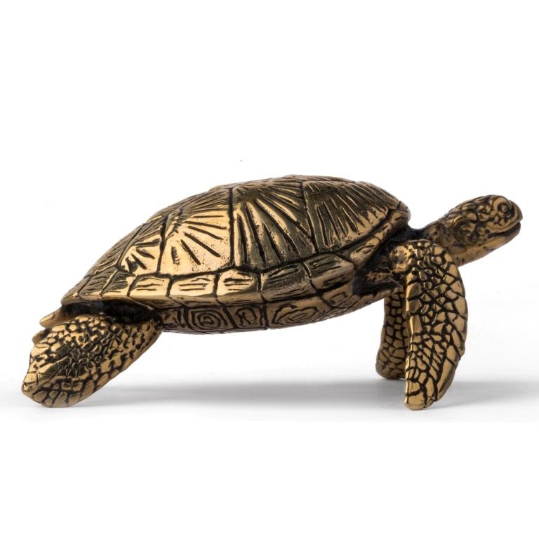 Бронзовая скульптура Черепаха морскаяФото 17530-01.jpg