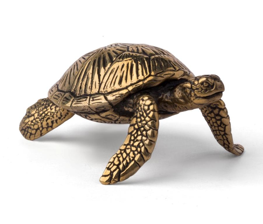 Бронзовая скульптура Черепаха морскаяФото 17530-02.jpg