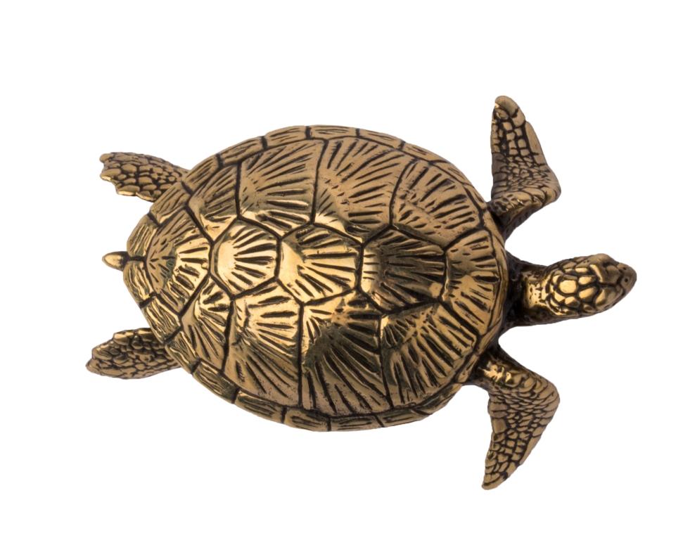 Бронзовая скульптура Черепаха морская