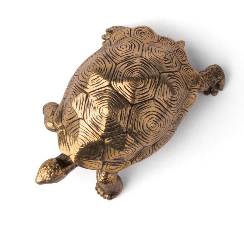 Бронзовая скульптура Черепаха сухопутная