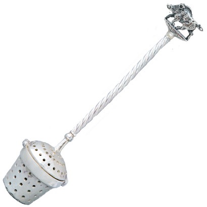 Серебряная ложка для заварки Кабан (снято с производства)