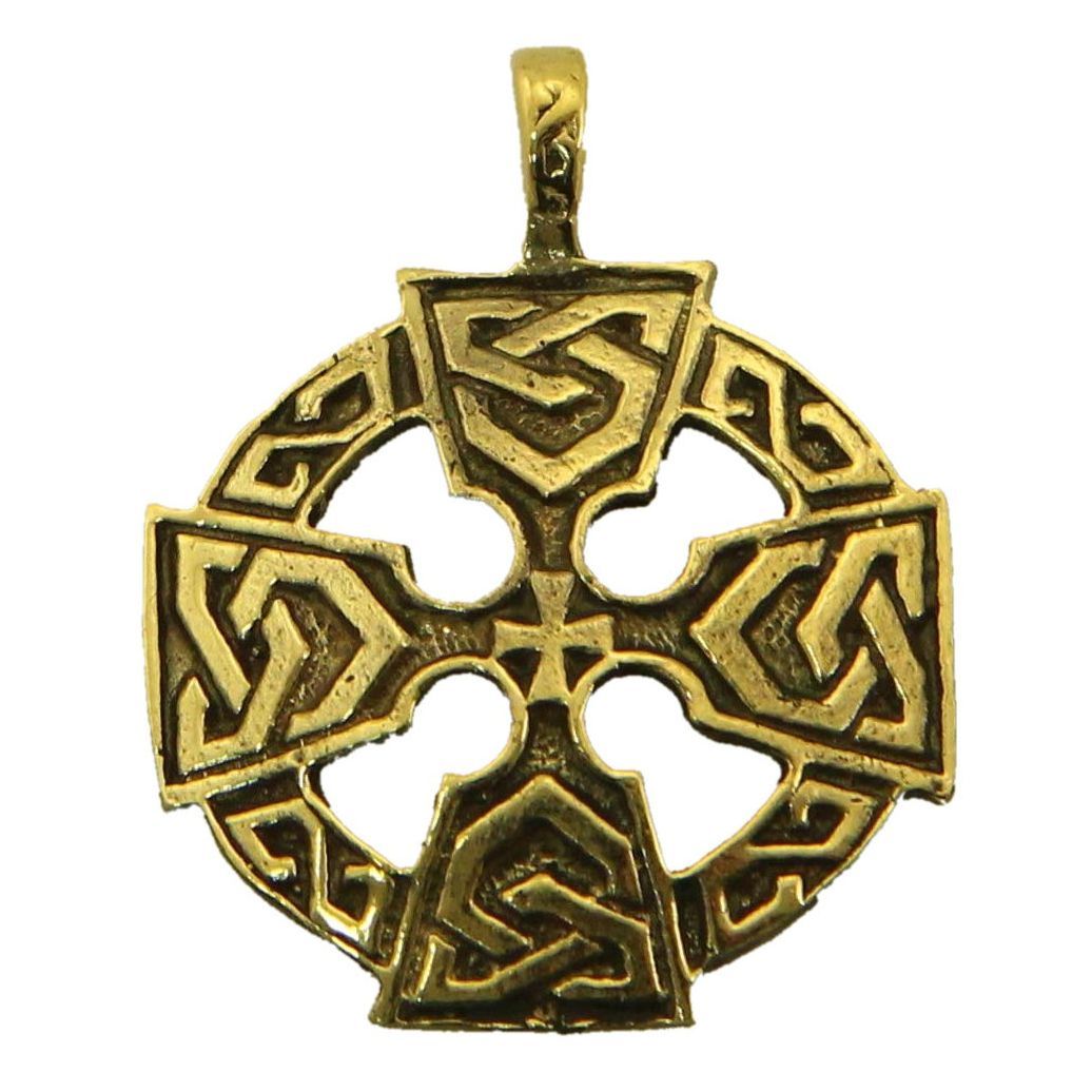 Бронзовая подвеска Кельтский крест